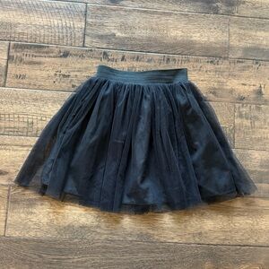 Pippa & Julie Black Tulle Skirt, Sz 6X